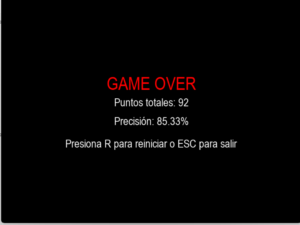 DarkNeo Invader darkneo gameover